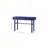 Metal Vanity Desk With One Drawer-493254487