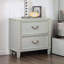 Poignées suspendues en bois massif de table de chevet transitionnelle 1pc-93080358