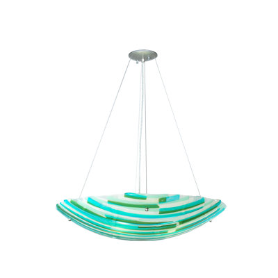 Luminaire suspendu simple 4 lumières Kayme La Spiaggia