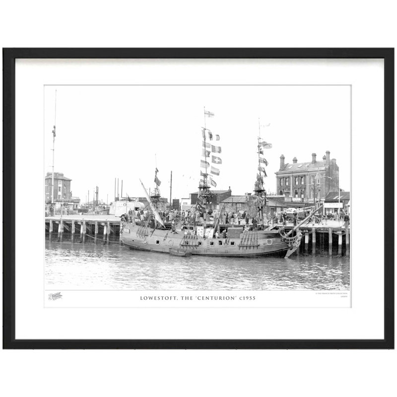 Lowestoft, The Centurion C1955 by Francis Frith - Single Picture Frame Print, 45cm H x 60cm W x 2.3cm D