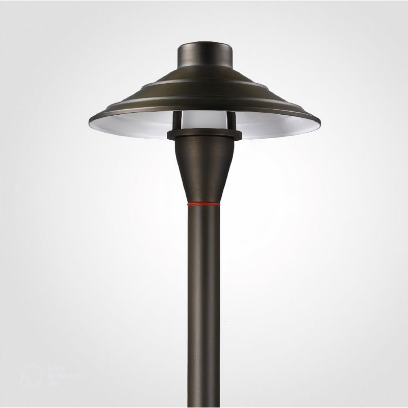 Brass Low Voltage LED Pathway Light for Outdoor Gardens