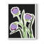 Pop Flowers II, reproduction encadrée - bois massif-1037393574-1037393575