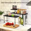 Étagère de coin de cuisine pour comptoir de cuisine - étagère de rangement pour salle de bain à 3 niveaux-1464158430