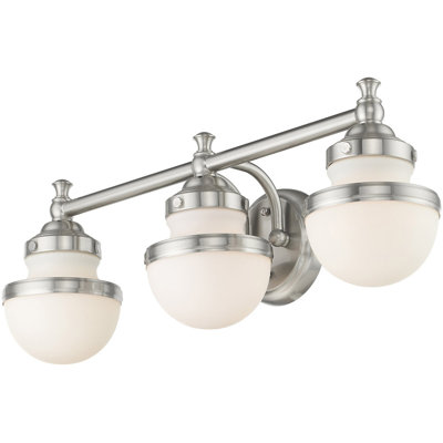 Éclairage pour meuble-lavabo 3 lumières Arnolda