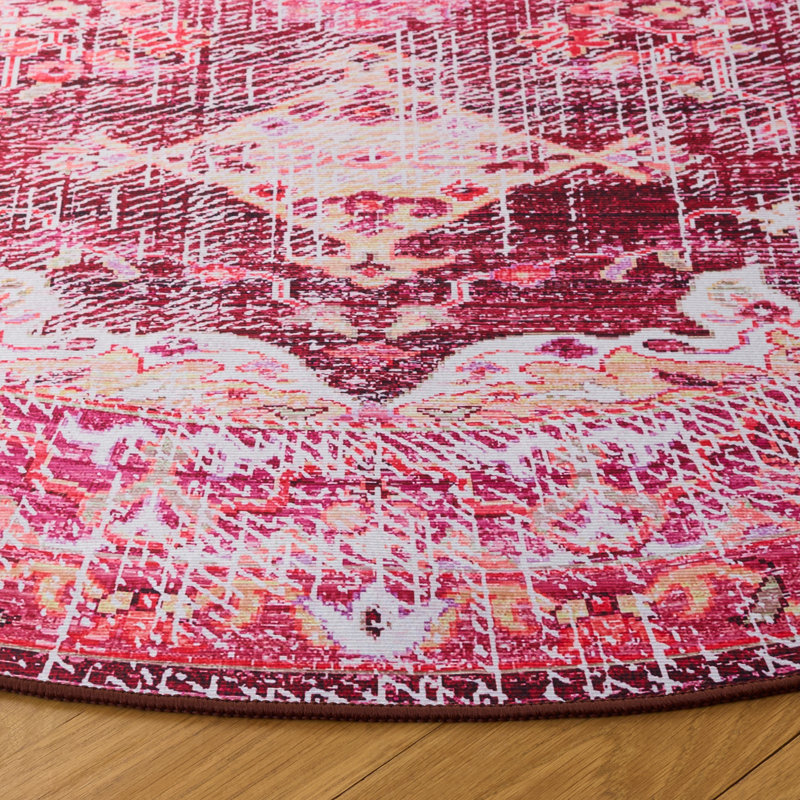 Tucson 206 M/W S/R Performance Machine Washable Oriental Rug, Rectangle 3' x 5'