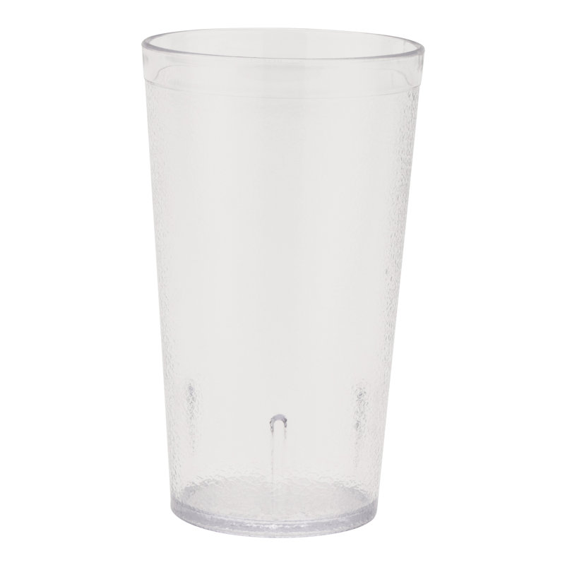 GET Gobelets de restaurant en plastique robustes, Transparent, Verre à vin