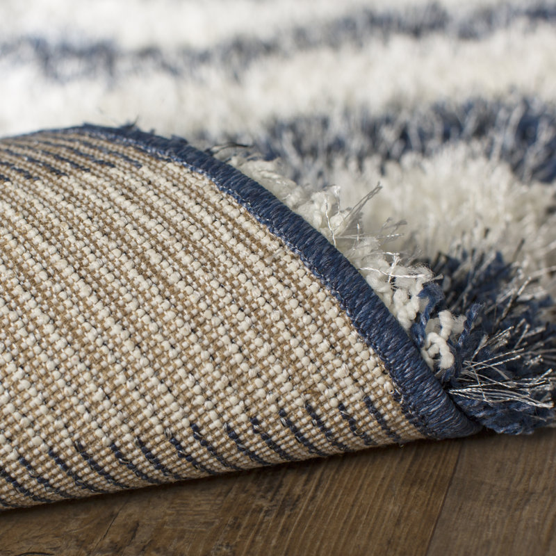 Sgm-Amhold Shag Performance Chevron Rug, Square 6'7"