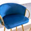Ensemble de 2 tabourets de bar 30 pouces avec repose-pieds chromé et base en velours-125536209-125536208