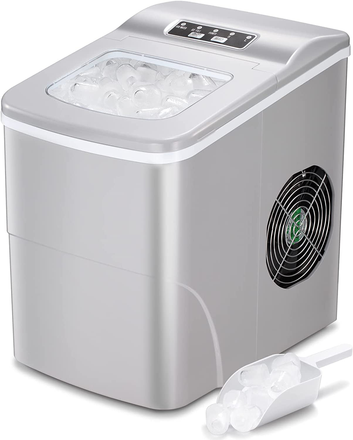 https://assets.wfcdn.com/im/39392241/compr-r85/2188/218812571/265-lb-lb-daily-production-bullet-clear-ice-portable-ice-maker-with-scoop-and-basket.jpg