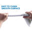 Tuyau de douche en PVC extra long, 71 po, anti-déformation, étanchéité, remplacement du tuyau de douche blanc avec noyau intérieur en laiton