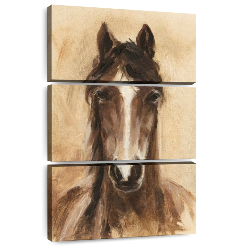 Brampt Western Ranch Animals I, 32" H x 20" W