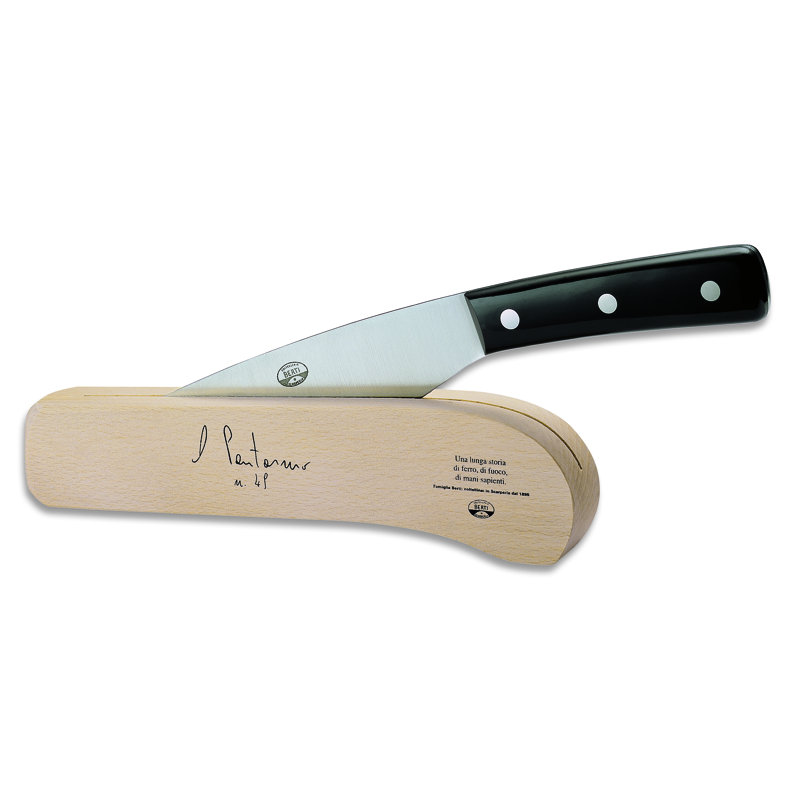 Pontormo 2 - Piece Stainless Steel Knife Block Set, Methacrylate, Black