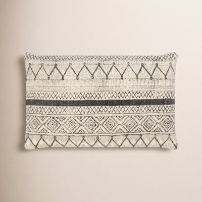 Zetta Rectangular 100% Cotton Lumbar Pillow