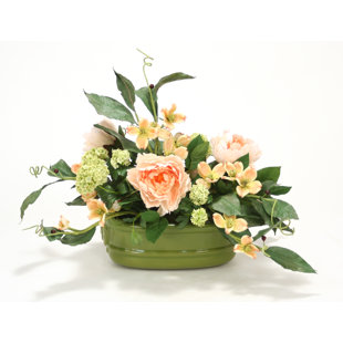 Pièce maîtresse en pot de fleurs