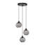 Luminaire suspendu sphère 3 lumières Fariah