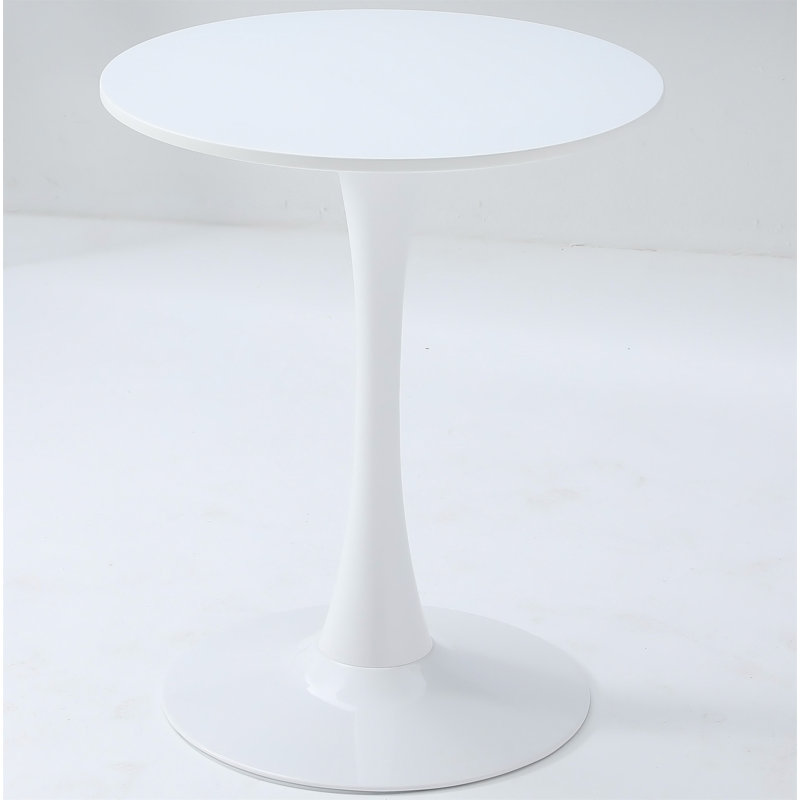 Table de salle à manger ronde blanche