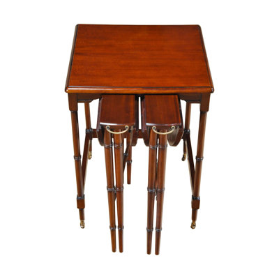 Tall Nesting Mahogany Tables