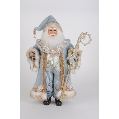 Seahorse & Pearls Santa