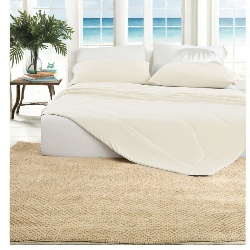 Ensembles de literie Cooling Comfort, nylon 108 x 90, style ivoire douillet