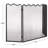 Tracy Trifold Fireplace Screen
