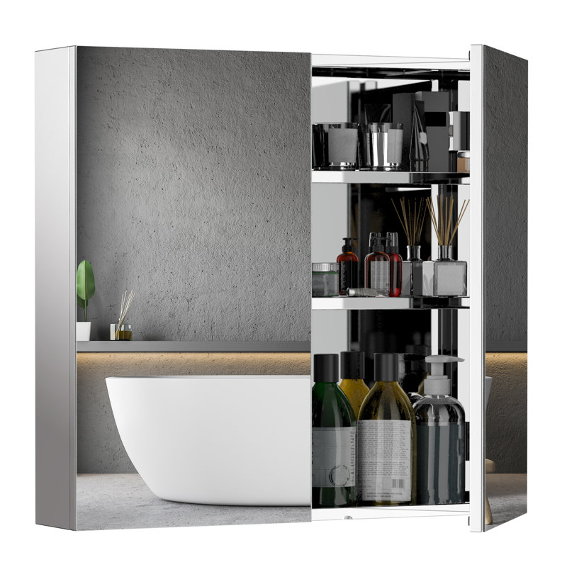 Stainless Steel Wall Mounted Bathroom Cabinet