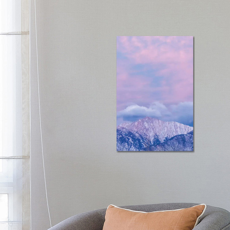 USA, Nevada, White Mountains. Sunset On Boundary Peak. by Jaynes Gallery - Wrapped Canvas Gallery-Wrapped Canvas Giclée