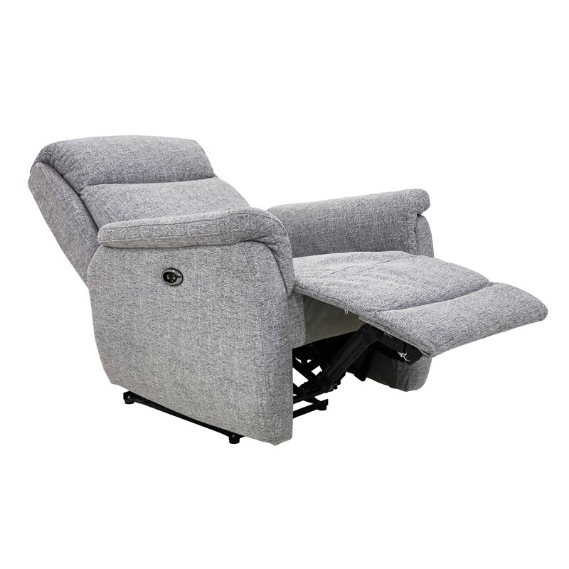 Ilvis 188cm Wide Standard Recliner, Grey