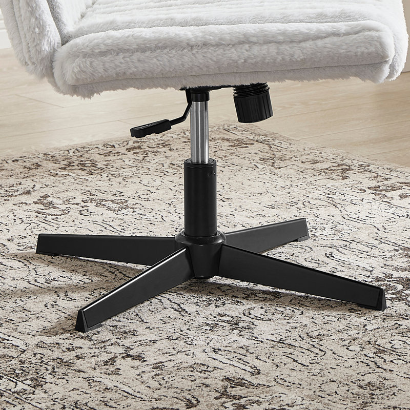 Chaise de coiffeuse Blynn, Gris
