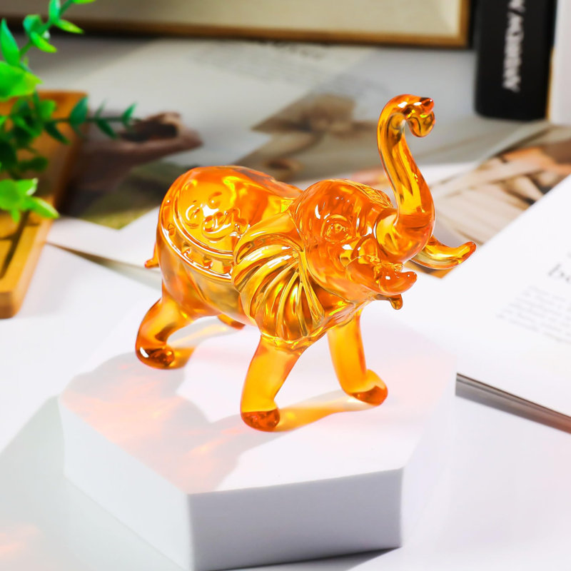 Décoration statue éléphant, Amber
