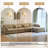 Maelina L-Shaped Corduroy Modular Sectional with Removable Cushion Cover-629352920-619298544
