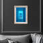 Cerulean Corridor II Shadowbox Abstract Print by Oliver Gal, Black Frame, 10 x 15-627613171-717609721