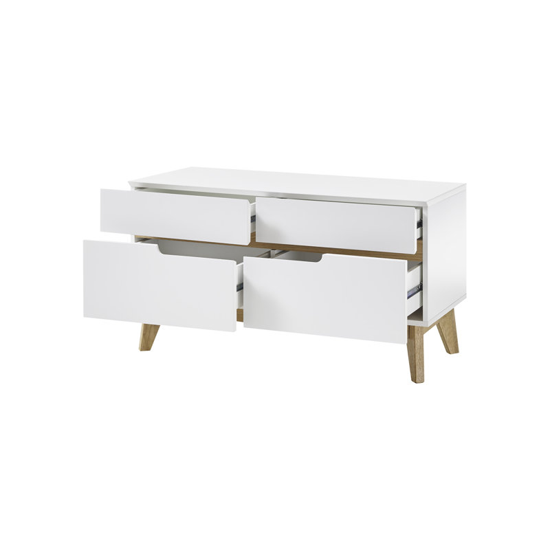 Alistair Upholstered Bench with Drawers