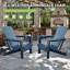 Ensemble de 2 chaises d'extérieur pliantes Adirondack-441052190