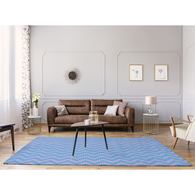 Chenille Chevron Indoor Rug, Rectangle 9' x 12'