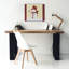  «Snowman 2» par Erin Clark, art mural sur toile, 24 po x 20 po
