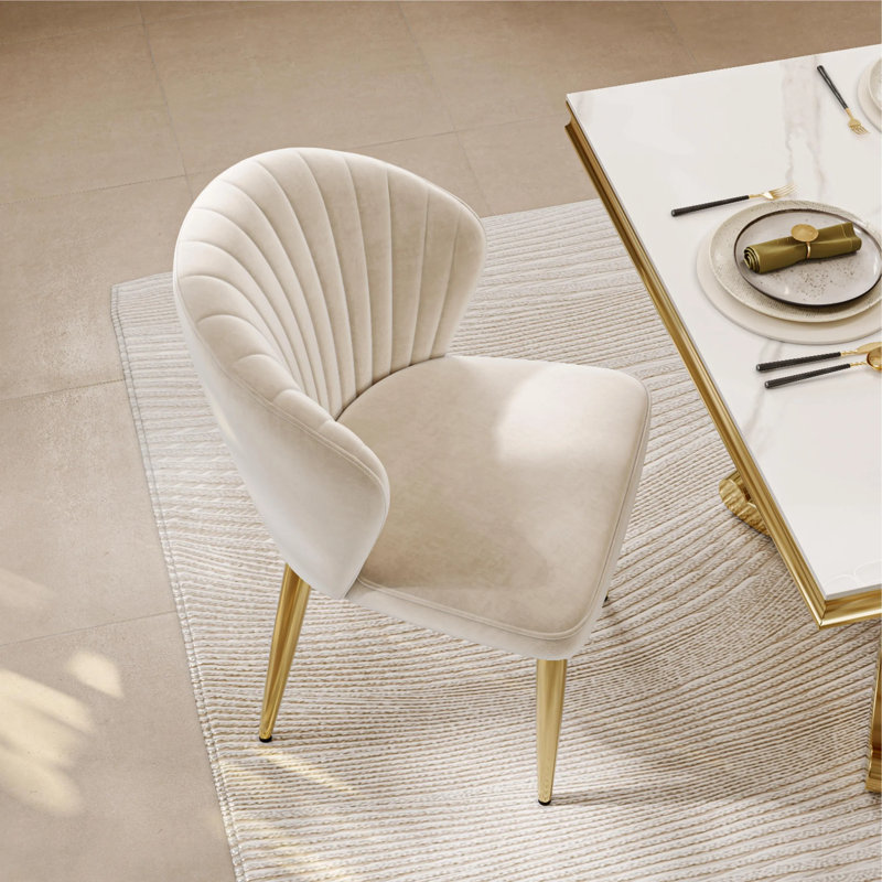 Chaises de salle à manger rembourrées Modern