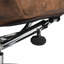 Fauteuil inclinable pivotant en similicuir Furquhart