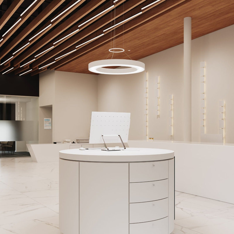 Pi 1 - Light LED Chandelier, 3500K