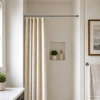 Straight Shower Curtain Rod
