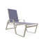 Holna Outdoor Rust-Resistant Metal Chaise Lounge