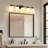 Dimmable 5-Light Vanity Light, Classic Bathroom Wall Sconce with White Glass Shade, E26 Base Fixture for Bedroom, Mirror Vanity-42437819-37242628