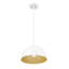 Luminaire suspendu 1 lumière blanc mat Alyvia-123223087