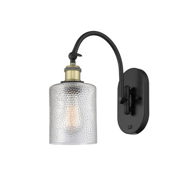 Dublin Steel Swing Arm Sconce