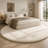 Plush Round Area Rug, Soft Fuzzy Shag Rug for Bedroom Living Room Balcony, Fluffy Carpet for Home Decor, Non-Slip Cozy Decorative Rug.-1986521948