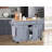 Cavid Solid Wood Top Kitchen Cart-1965903371