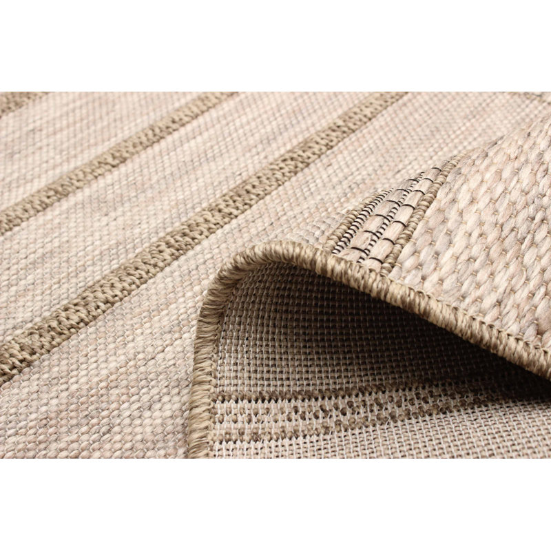 Tapis taupe Atlas, Tapis de couloir 2 pi 8 po x 8 pi 2 po