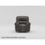 Fauteuil inclinable électrique en microfibre polie moderne et contemporaine de 44,5 po avec commande d'alimentation à une touche et port de charge USB Lineham-296024526-296024524-306192969