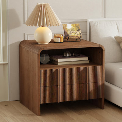 55cm W Particle Board / Chipboard Bedside Table