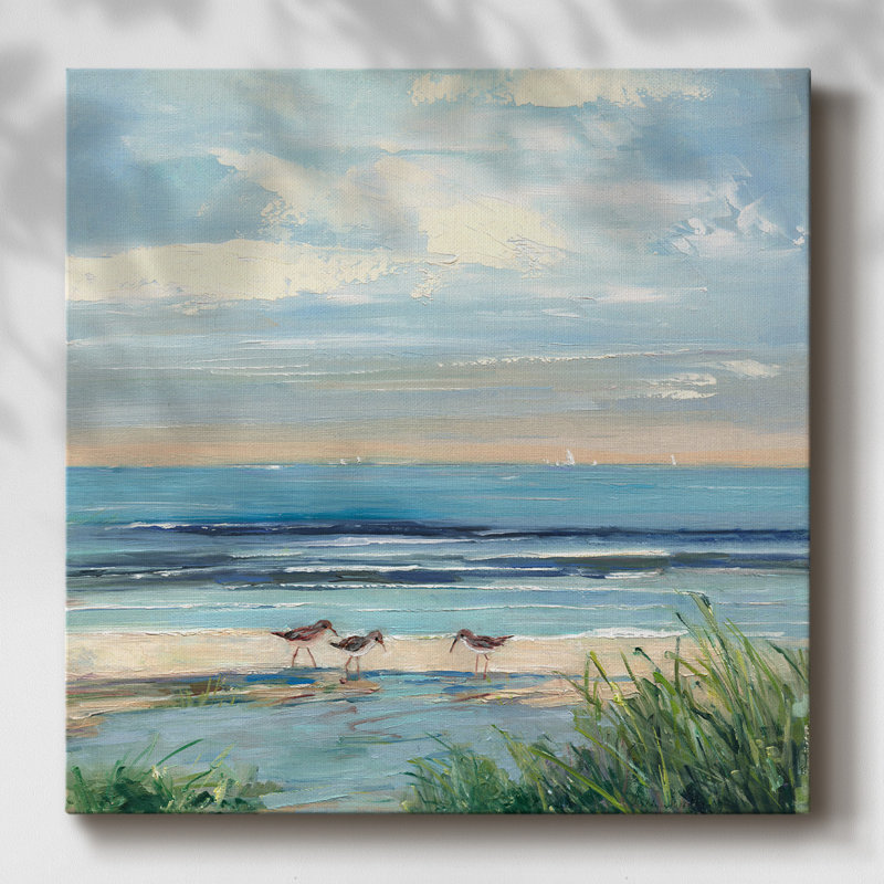Côte paradisiaque, H 32 po x l 32 po x P 1,5 po