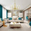 6 - Light Candle Style Chandelier